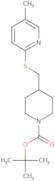 4-(5-Methyl-pyridin-2-ylsulfanylmethyl)-piperidine-1-carboxylic acid tert-butyl ester