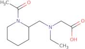 [(1-Acetyl-piperidin-2-ylmethyl)-ethyl-amino]-acetic acid