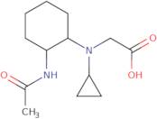 [(2-Acetylamino-cyclohexyl)-cyclopropyl-amino]-acetic acid