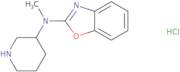 Benzooxazol-2-yl-methyl-piperidin-3-yl-amine hydrochloride