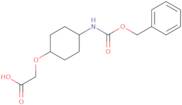 (4-Benzyloxycarbonylamino-cyclohexyloxy)-acetic acid