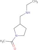 1-(3-Ethylaminomethyl-pyrrolidin-1-yl)-ethanone