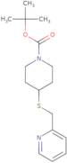 4-(Pyridin-2-ylmethylsulfanyl)-piperidine-1-carboxylic acid tert-butyl ester