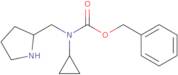 Cyclopropyl-pyrrolidin-2-ylmethyl-carbamic acid benzyl ester