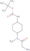 {4-[(2-Amino-acetyl)-methyl-amino]-cyclohexyl}-carbamic acid tert-butyl ester