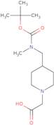 {4-[(tert-Butoxycarbonyl-methyl-amino)-methyl]-piperidin-1-yl}-acetic acid