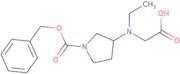 3-(Carboxymethyl-ethyl-amino)-pyrrolidine-1-carboxylic acid benzyl ester