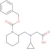 2-[(Carboxymethyl-cyclopropyl-amino)-methyl]-piperidine-1-carboxylic acid benzyl ester