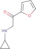 2-Cyclopropylamino-1-furan-2-yl-ethanone