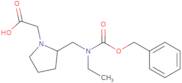 {2-[(Benzyloxycarbonyl-ethyl-amino)-methyl]-pyrrolidin-1-yl}-acetic acid