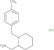 C-[1-(4-Methyl-benzyl)-piperidin-2-yl]-methylamine hydrochloride