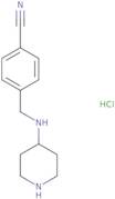 4-(Piperidin-4-ylaminomethyl)-benzonitrile hydrochloride