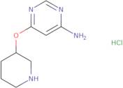 6-(Piperidin-3-yloxy)-pyrimidin-4-ylamine hydrochloride