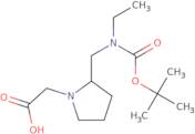 {2-[(tert-Butoxycarbonyl-ethyl-amino)-methyl]-pyrrolidin-1-yl}-acetic acid