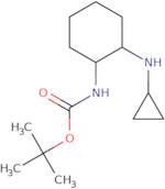 (2-Cyclopropylamino-cyclohexyl)-carbamic acid tert-butyl ester