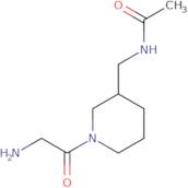 N-[1-(2-Amino-acetyl)-piperidin-3-ylmethyl]-acetamide