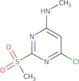 (6-Chloro-2-methanesulfonyl-pyrimidin-4-yl)-methyl-amine