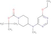 4-[(6-Ethoxy-pyrimidin-4-yl)-methyl-amino]-piperidine-1-carboxylic acid tert-butyl ester