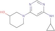 1-(6-Cyclopropylamino-pyrimidin-4-yl)-piperidin-3-ol