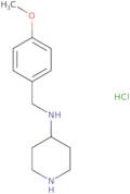 (4-Methoxy-benzyl)-piperidin-4-yl-amine hydrochloride