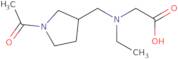 [(1-Acetyl-pyrrolidin-3-ylmethyl)-ethyl-amino]-acetic acid