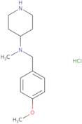 (4-Methoxy-benzyl)-methyl-piperidin-4-yl-amine hydrochloride