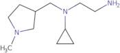 N1-Cyclopropyl-N1-(1-methyl-pyrrolidin-3-ylmethyl)-ethane-1,2-diamine