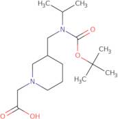 {3-[(tert-Butoxycarbonyl-isopropyl-amino)-methyl]-piperidin-1-yl}-acetic acid