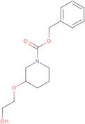 3-(2-Hydroxy-ethoxy)-piperidine-1-carboxylic acid benzyl ester