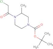 tert-Butyl 4-(2-chloroacetyl)-3-methylpiperazine-1-carboxylate