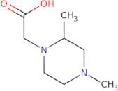 (2,4-Dimethyl-piperazin-1-yl)-acetic acid