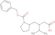 2-[(Carboxymethyl-isopropyl-amino)-methyl]-pyrrolidine-1-carboxylic acid benzyl ester