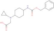 [(4-Benzyloxycarbonylamino-cyclohexyl)-cyclopropyl-amino]-acetic acid