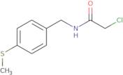 2-Chloro-N-{[4-(methylsulfanyl)phenyl]methyl}acetamide