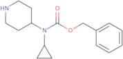 Cyclopropyl-piperidin-4-yl-carbamic acid benzyl ester