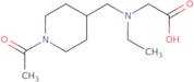 [(1-Acetyl-piperidin-4-ylmethyl)-ethyl-amino]-acetic acid