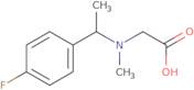 {[1-(4-Fluoro-phenyl)-ethyl]-methyl-amino}-acetic acid