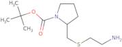 2-(2-Amino-ethylsulfanylmethyl)-pyrrolidine-1-carboxylic acid tert-butyl ester