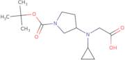 3-(Carboxymethyl-cyclopropyl-amino)-pyrrolidine-1-carboxylic acid tert-butyl ester