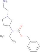 [1-(2-Amino-ethyl)-pyrrolidin-3-yl]-isopropyl-carbamic acid benzyl ester