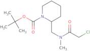 2-{[(2-Chloro-acetyl)-methyl-amino]-methyl}-piperidine-1-carboxylic acid tert-butyl ester