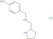 (4-Methyl-benzyl)-pyrrolidin-2-ylmethyl-amine hydrochloride