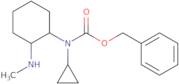 Cyclopropyl-(2-methylamino-cyclohexyl)-carbamic acid benzyl ester