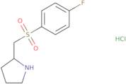 2-(4-Fluoro-benzenesulfonylmethyl)-pyrrolidine hydrochloride