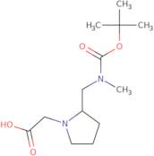 {2-[(tert-Butoxycarbonyl-methyl-amino)-methyl]-pyrrolidin-1-yl}-acetic acid