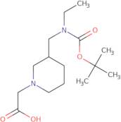 {3-[(tert-Butoxycarbonyl-ethyl-amino)-methyl]-piperidin-1-yl}-acetic acid