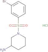 1-(3-Bromo-benzenesulfonyl)-piperidin-3-ylamine hydrochloride