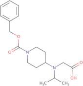 4-(Carboxymethyl-isopropyl-amino)-piperidine-1-carboxylic acid benzyl ester