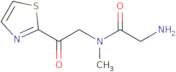 2-Amino-N-methyl-N-(2-oxo-2-thiazol-2-yl-ethyl)-acetamide