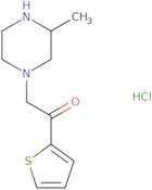 2-(3-Methyl-piperazin-1-yl)-1-thiophen-2-yl-ethanone hydrochloride